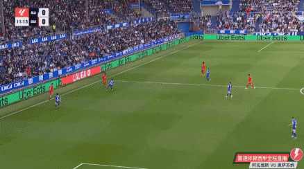 ⚽西甲战报：维森特点射建功，加西亚扳平，阿拉维斯1-1奥萨苏纳